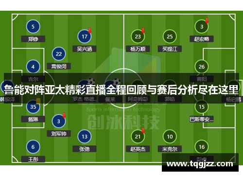 鲁能对阵亚太精彩直播全程回顾与赛后分析尽在这里